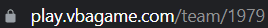 Example of VBA team URL